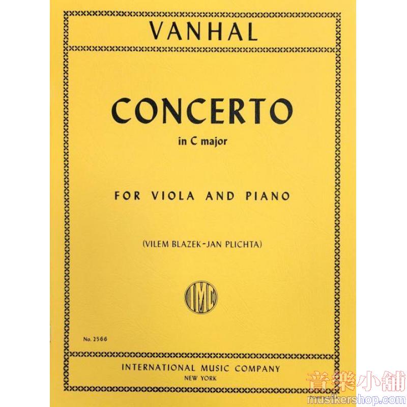 VANHAL：Concerto in C major (PLICHTA) 
