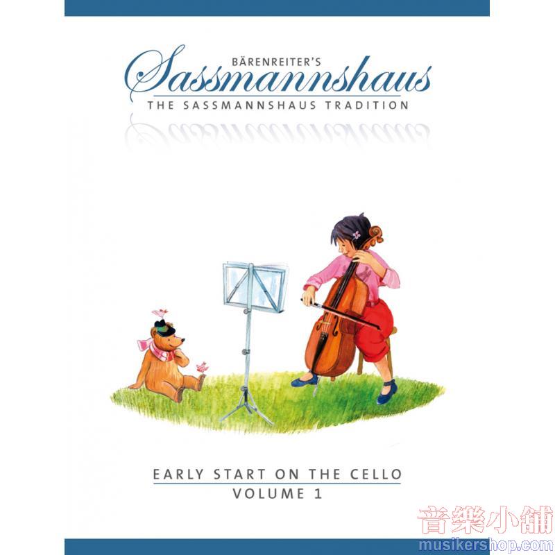 Sassmannshaus:Early Start on the Cello, Volume 1