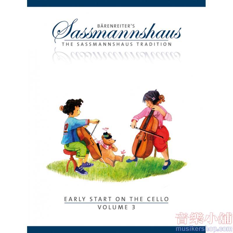 Sassmannshaus:Early Start on the Cello, Volume 3