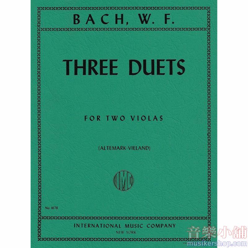 BACH:Three Duets