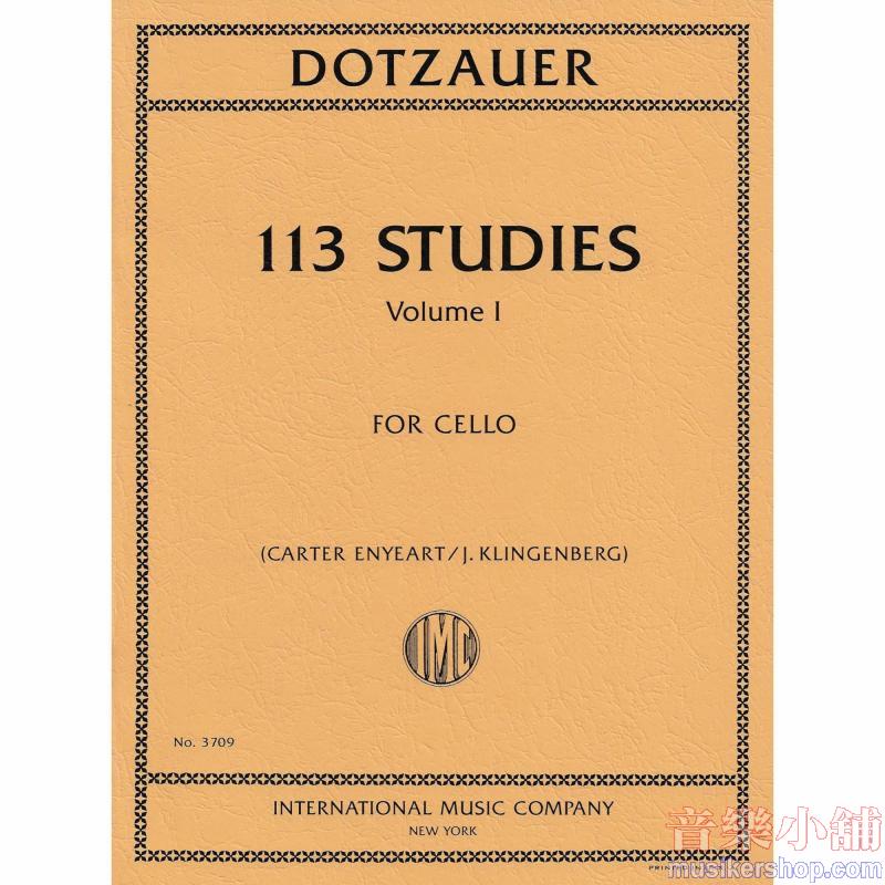 DOTZAUER:113 Studies Volume I (KLINGENBERG-ENYEART)