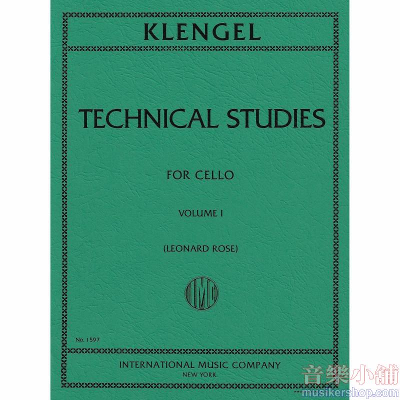 Julius Klengel : Technical Studies (Studi Tecnici), Volume 1