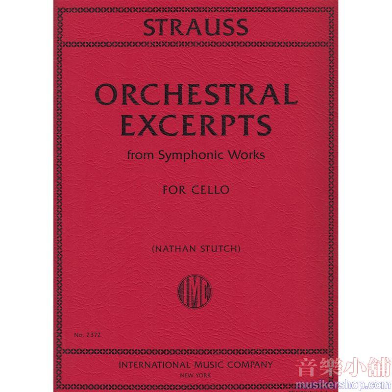 STRAUSS：Orchestral Excerpts. List of contents on request. (STUTCH)