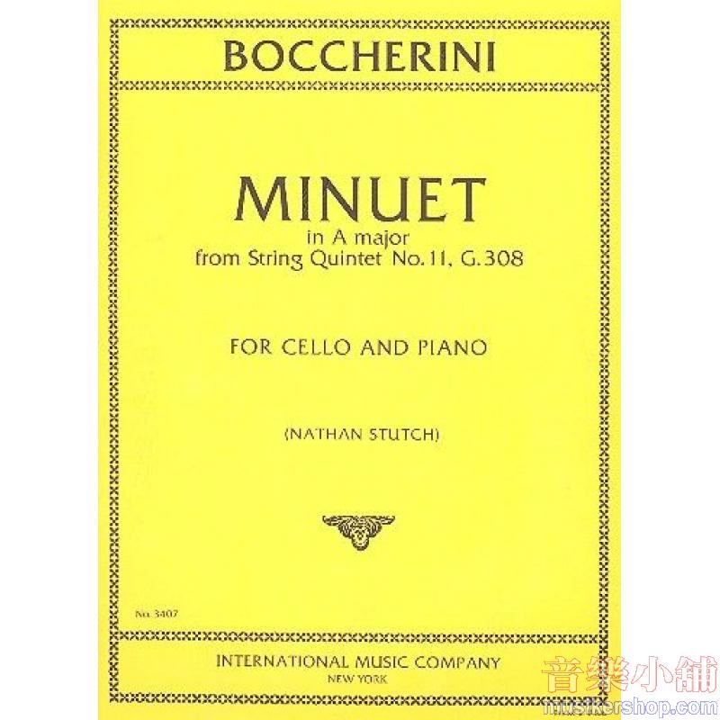 BOCCHERINI：Minuet in A major (from String Quintet No. 11, G. 308)(STUTCH)