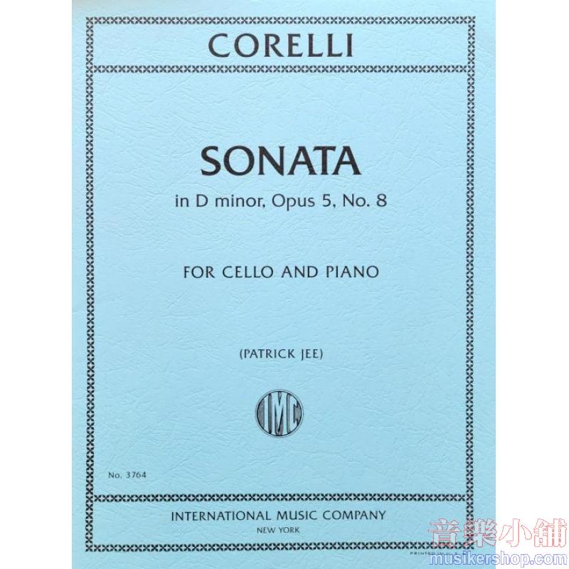 CORELLI:Sonata in D minor, Op. 5 No. 8(JEE)