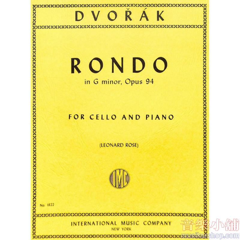 DVOŘÁK:Rondo, Op. 94 (ROSE)