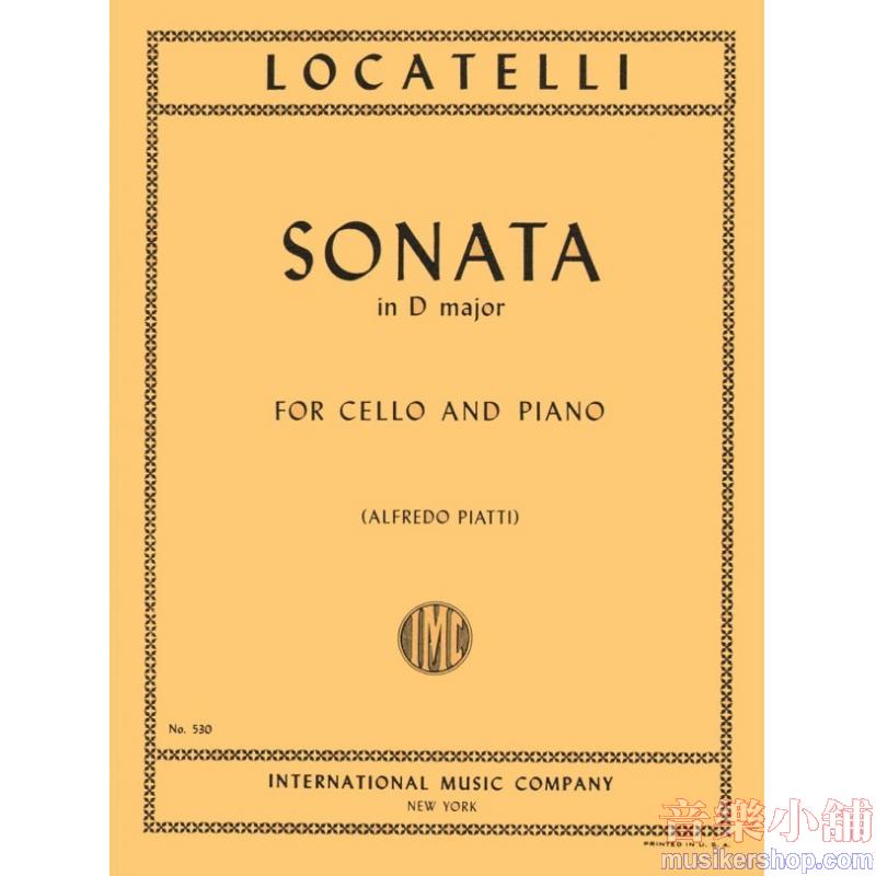 LOCATELLI：Sonata in D major (PIATTI)