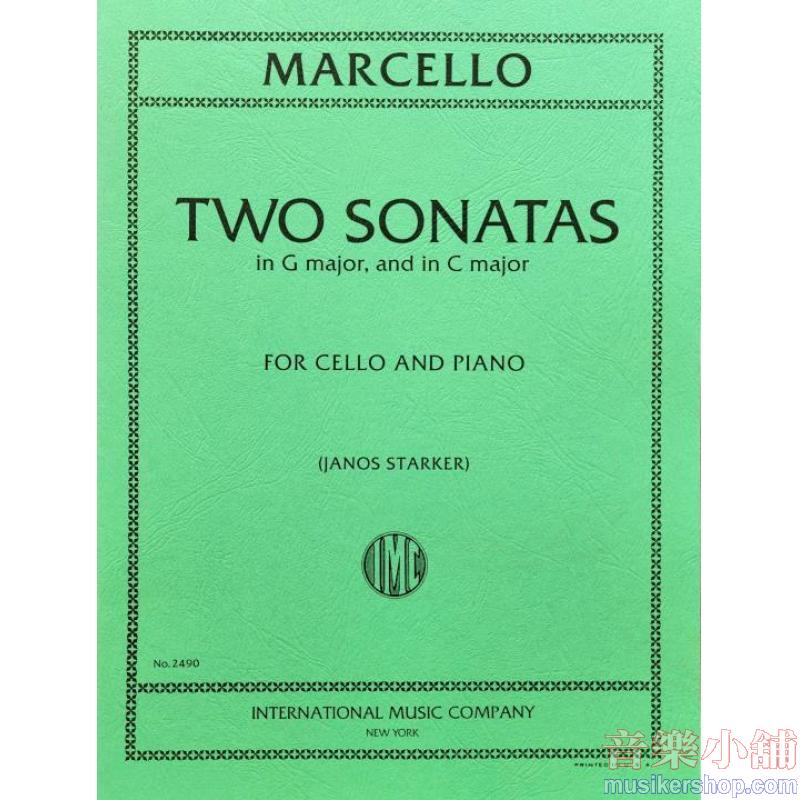 MARCELLO:Two Sonatas (in G major & C major) (STARKER)