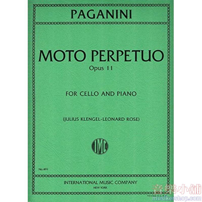 PAGANINI：Moto Perpetuo, Op. 11 bis. (ROSE)