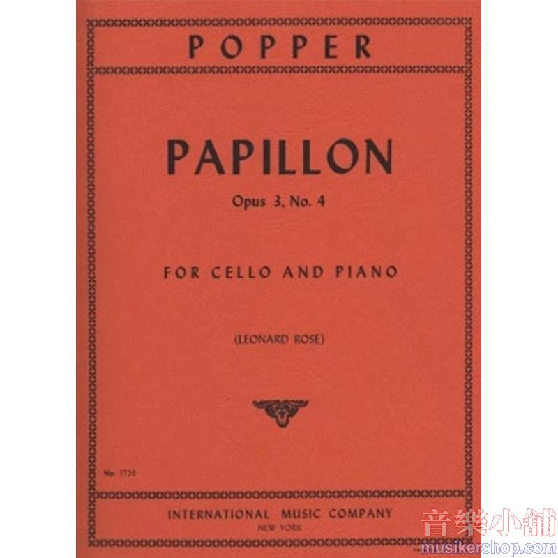 POPPER：Papillon, Op. 3 (ROSE)