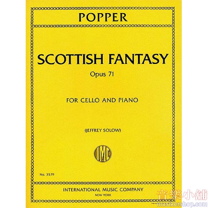 POPPER:Scottish Fantasy, Op.71 (SOLOW)