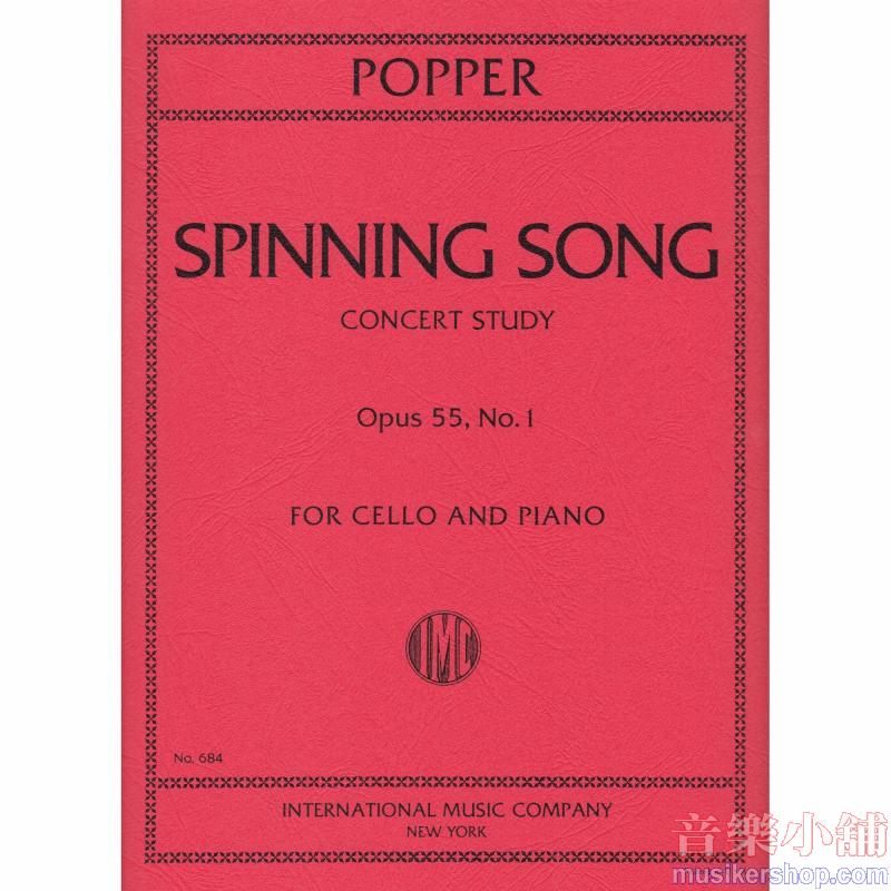 POPPER:Spinning Song, Op. 55 No. 1