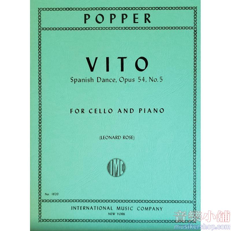 POPPER：Vito, Op. 54 No. 5 (ROSE)