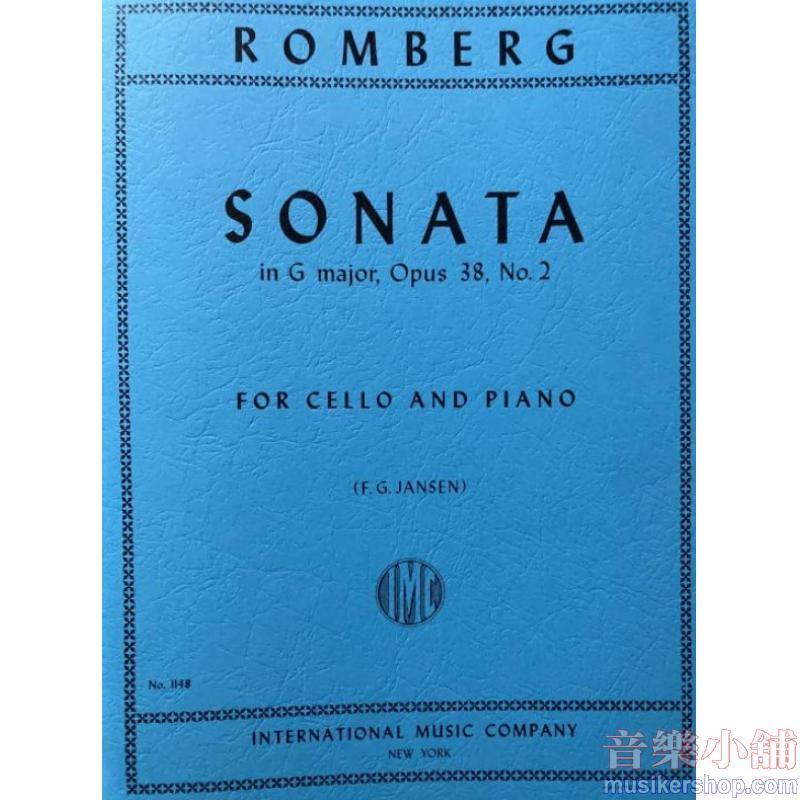 ROMBERG：Sonata in G major, Op. 38 No. 2 (JANSEN)