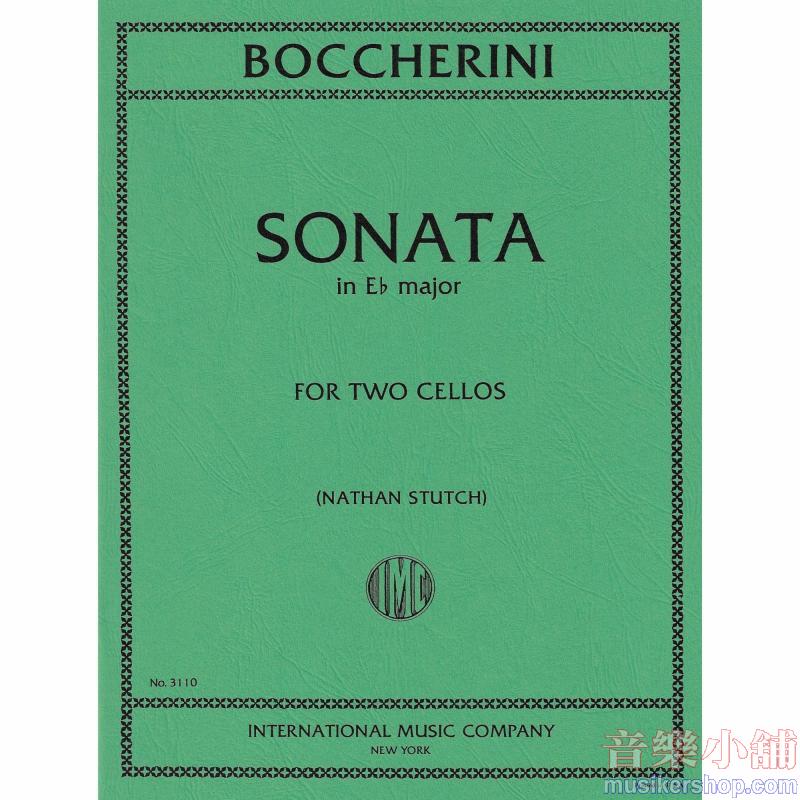 BOCCHERINI：Sonata in E♭ major (STUTCH)