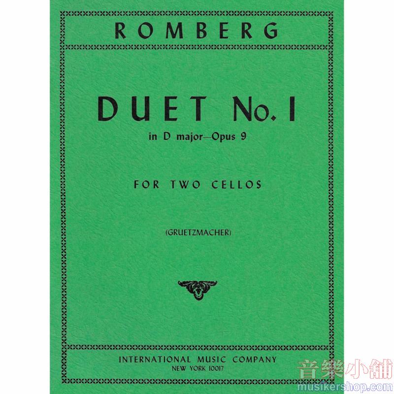 ROMBERG：Duet No. 1 in D major