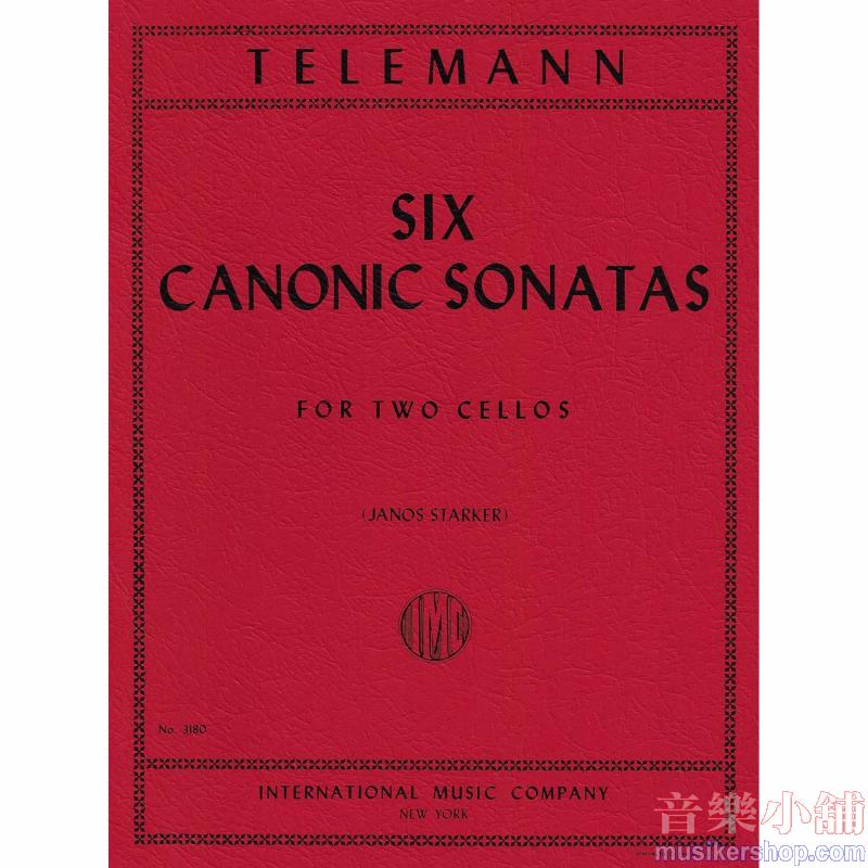 TELEMANN:Six Canonic Sonatas (STARKER)