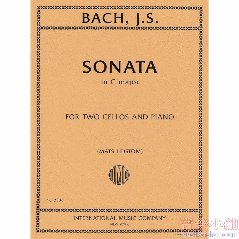 BACH:Sonata in C major, S. 1037 (LIDSTRÖM)