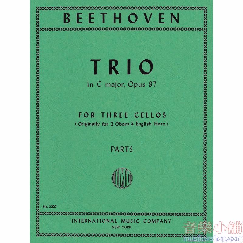 BEETHOVEN:Trio in C major, Op. 87 (PRELL)