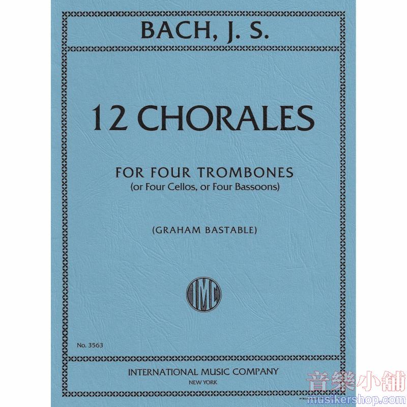 BACH:12 Chorales (BASTABLE)