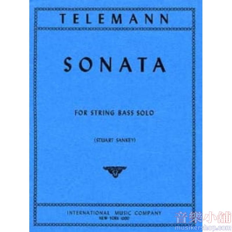 TELEMANN：Sonata (orig. Viola da Gamba) (S. SANKEY)