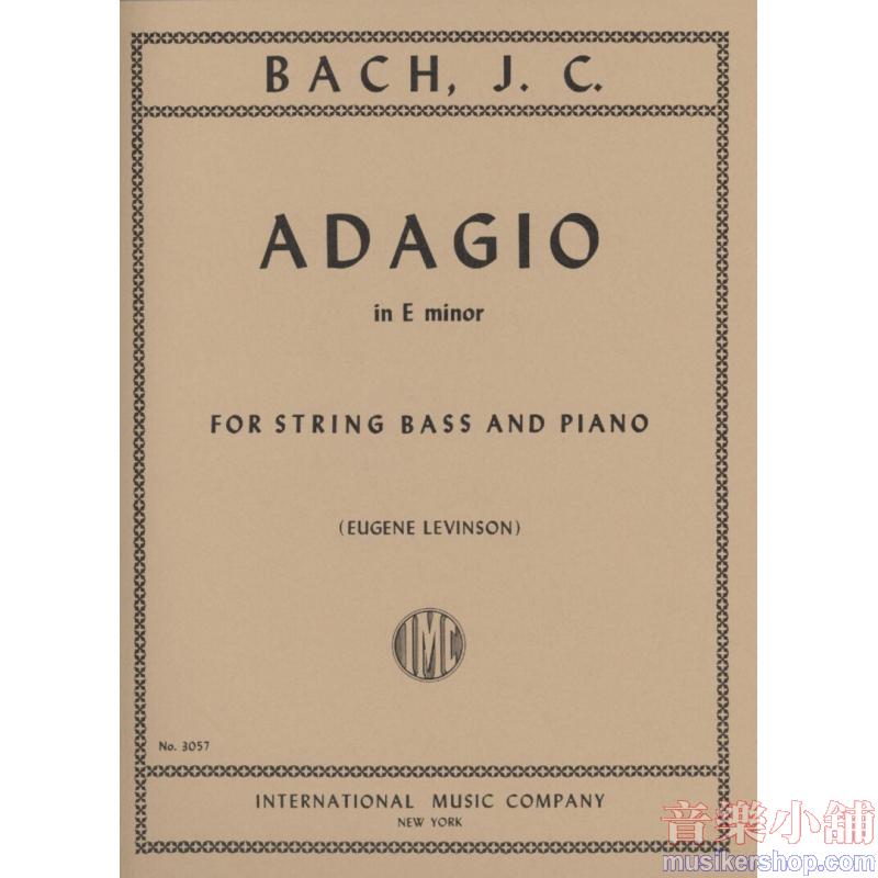 BACH：Adagio in E minor (LEVINSON)