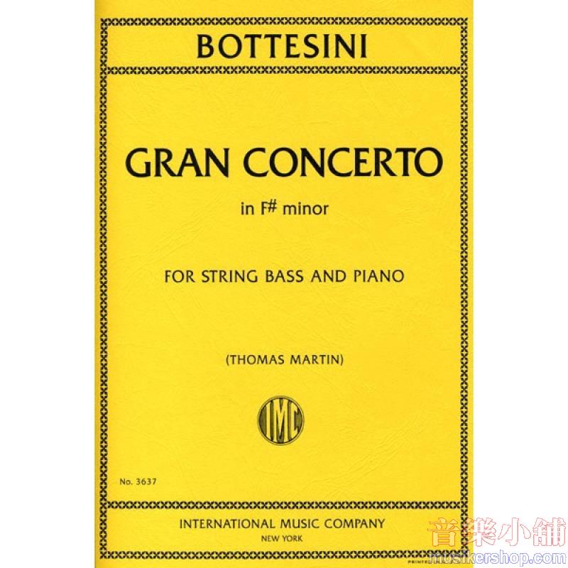BOTTESINI：Gran Concerto in F# minor(solo tuning)(MARTIN)