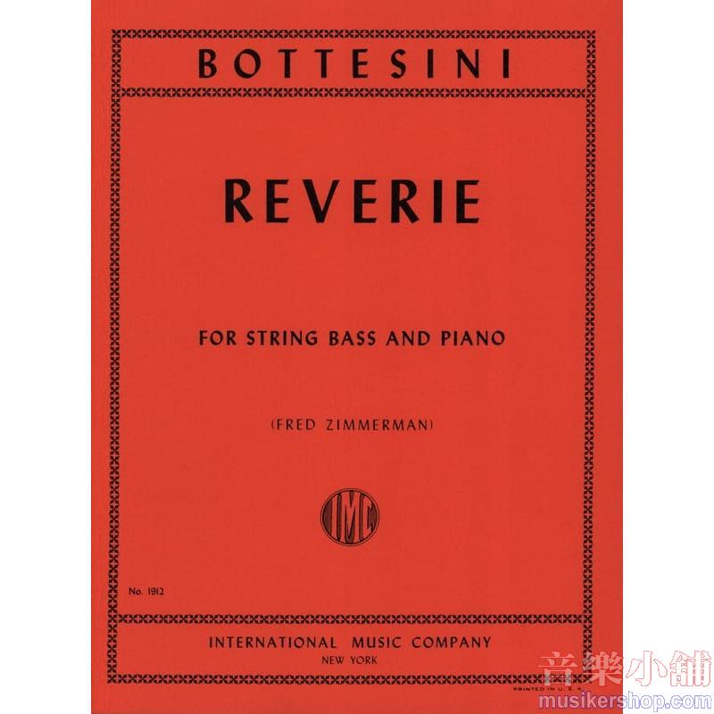 BOTTESINI：Reverie(solo tuning)(ZIMMERMANN)