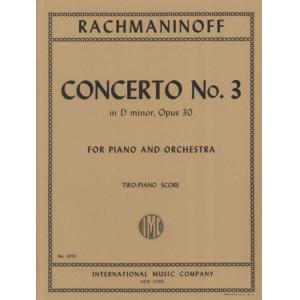 Concert N 3 D Minor Op 30