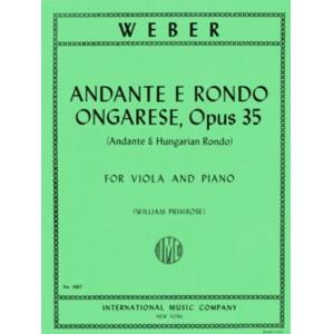Andante E Rondo' Ongarese Op. 35 (Primrose)
