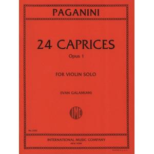 Capricci (24) Op. 1 (Galamian)