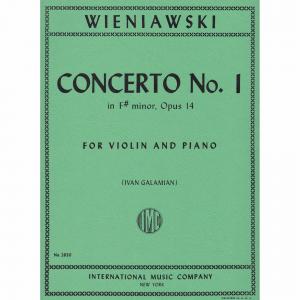 Concerto N. 1 Fa Diesis M. Op. 14 (Galamian)