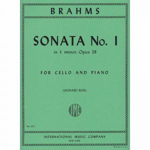 Brahms：Sonata N. 1 Mi M. Op. 38 (Rose)