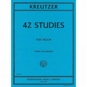 Kreutzer : 42 Studies (Ivan Galamian)