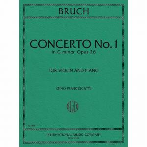 Max Bruch : Violin Concerto No. 1 in G minor, Op. ...