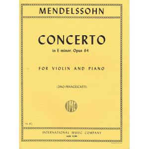 Concerto Mi M. Op. 64 (Francescatti)