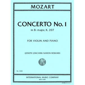 Concerto No. 1 In B Flat Major K 207