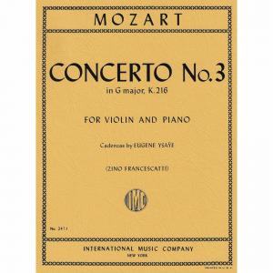Concerto N. 3 Sol K 216 (Francescatti)