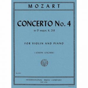 Concerto N. 4 Re K 218 (Joachim)
