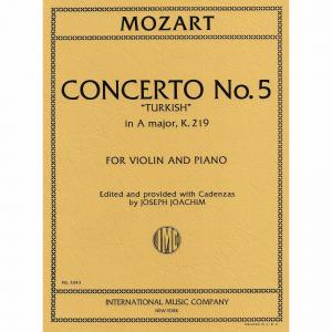 Concerto N. 5 La K 219 (Con Cadenza) (Joachim)