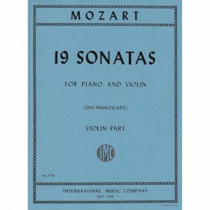 Mozart : 19 Sonate (Francescatti)