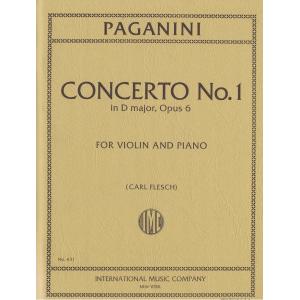 Concerto N. 1 Re Op. 6 (Flesch)