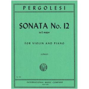 Sonata N. 12 Mi M. (Longo)