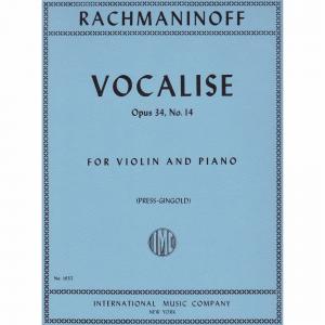 Rachmaninov：Vocalise OP.34 No.14