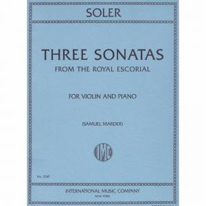 Three Sonatas From The Royal Escorial (S. Marder)