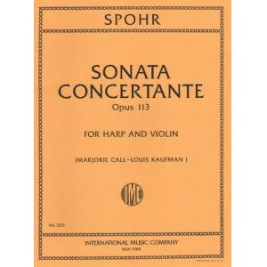 Sonata Concertante Op.113 Vn E Arpa (Call/Kaufman)