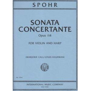 Sonata Concertante Op 114 For Vl And Harp (Pf) Pod