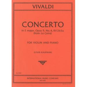 Concerto In E Maj Op.9 N.4
