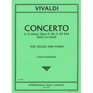Concerto In G Min Op.9 N.3