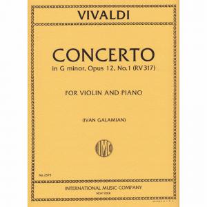 Concerto in G minor, RV 317 (Opus 12, No. 1)